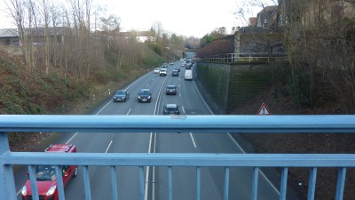 Zusammenwachsen Stadtmitte - Blick auf die B 224